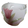 Cache pot motif tulipe