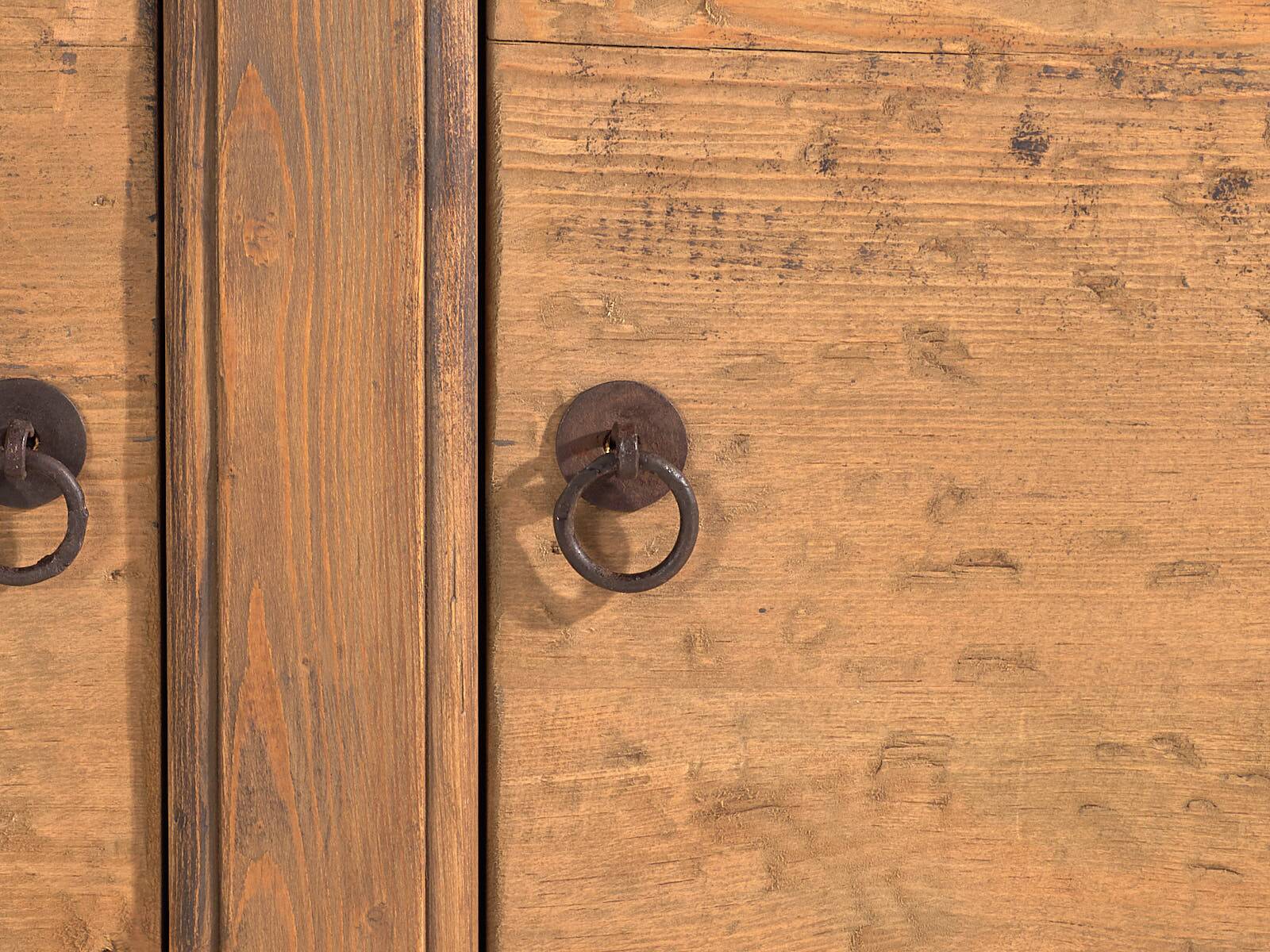Small antique two-door sideboard (circa 1900)