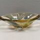 Bol en verre tchèque/bohémien par hana machovska collection pizzicato années 50-60