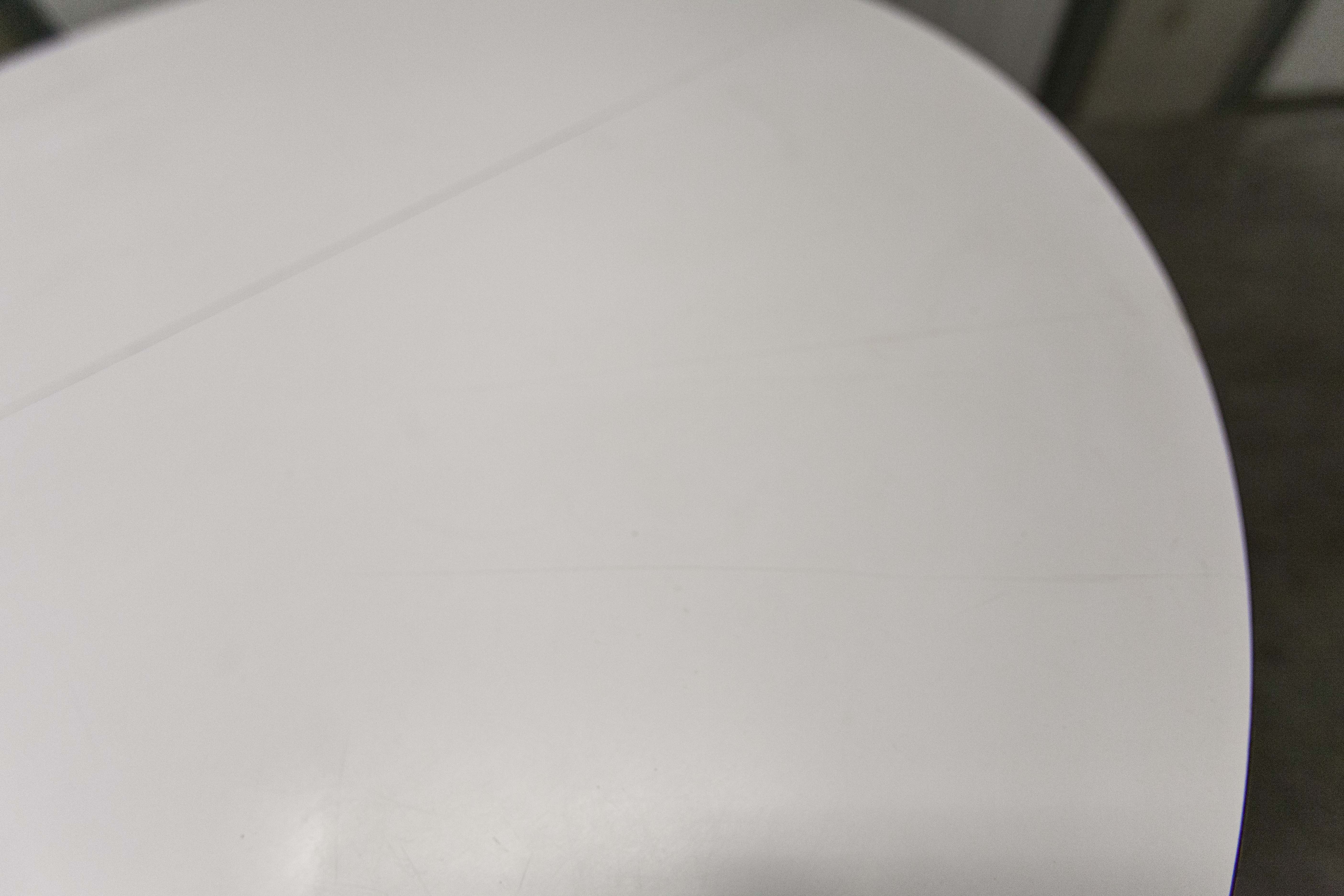 Round table convertible formica 70's central feet