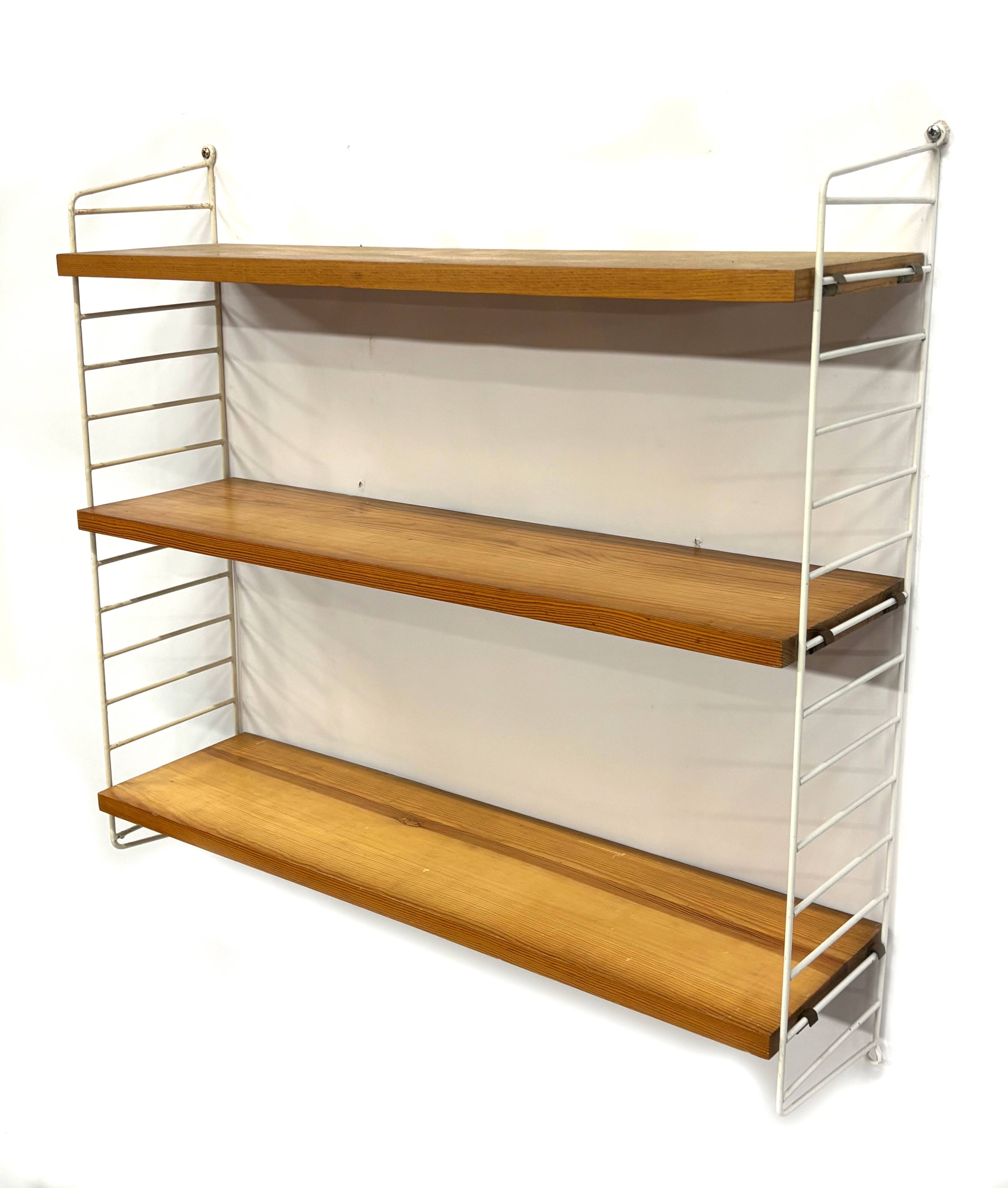 Système mural à cordes nisse du milieu du siècle, 1960 compact