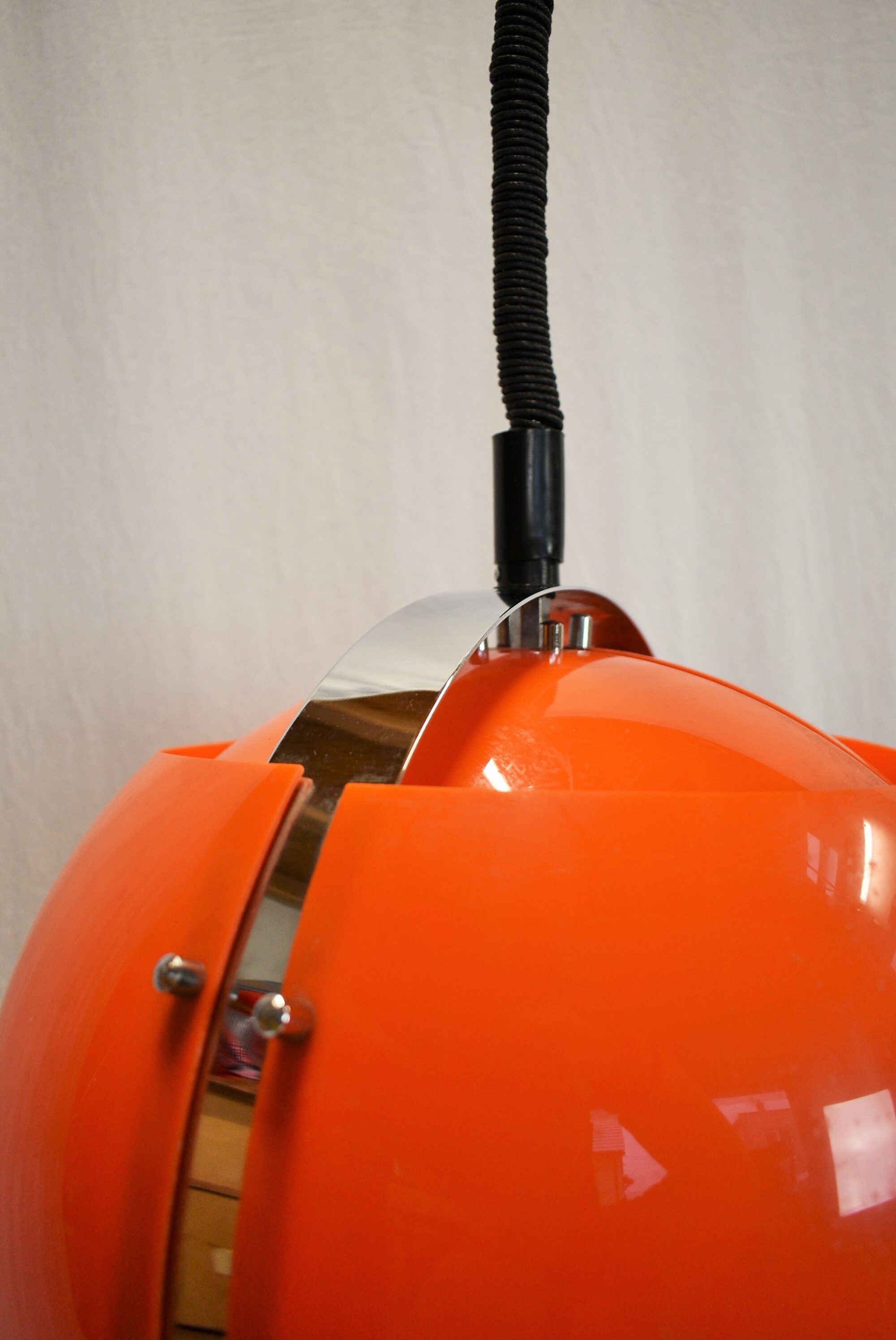 Hanging lamp designed by Harvey Guzzini, Meblo, 1970’s