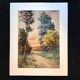 Impressionist watercolour signed Girot - 19th century - French school