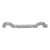 Table runner in 3 parts Baccarat Model Tors bamboo