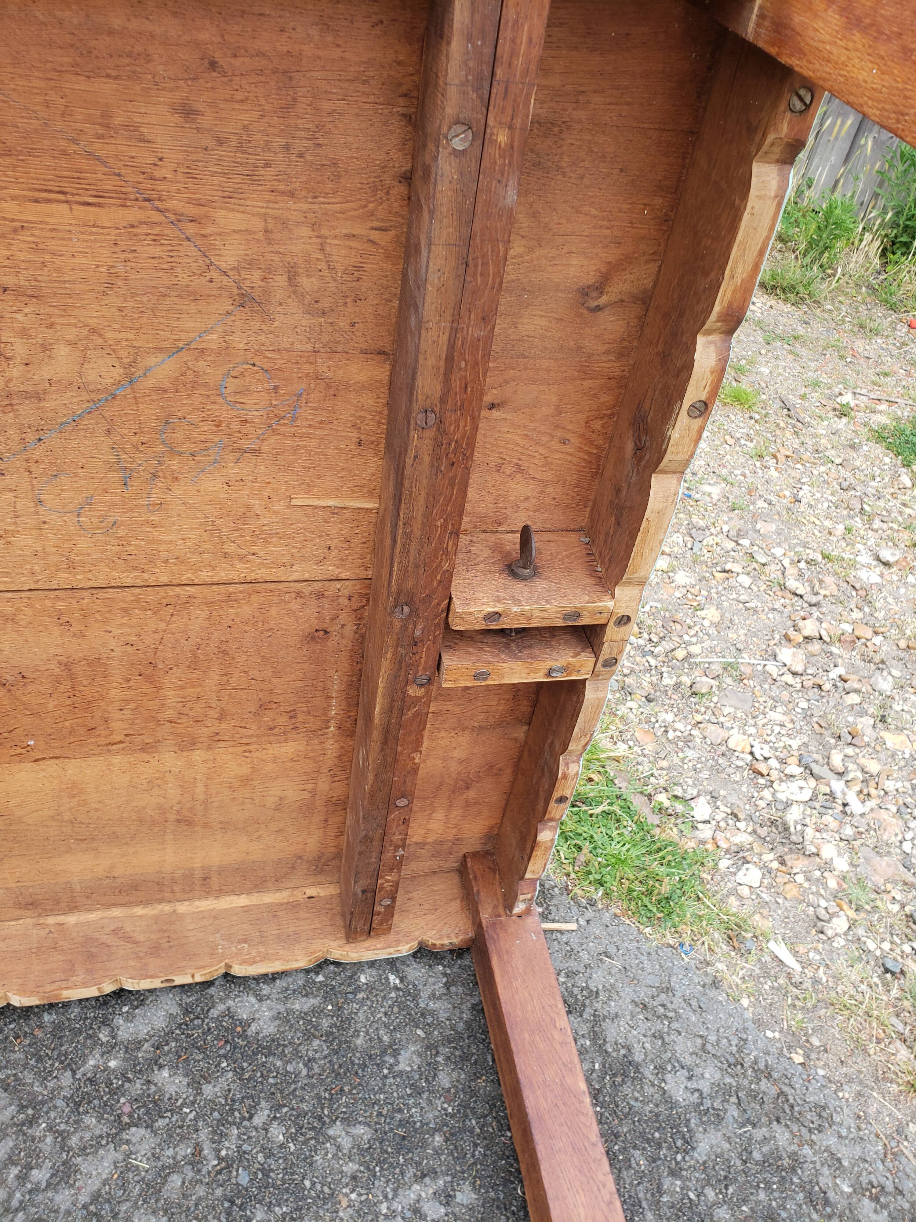 Table and chairs art deco wood and pastel