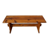 Pine bench