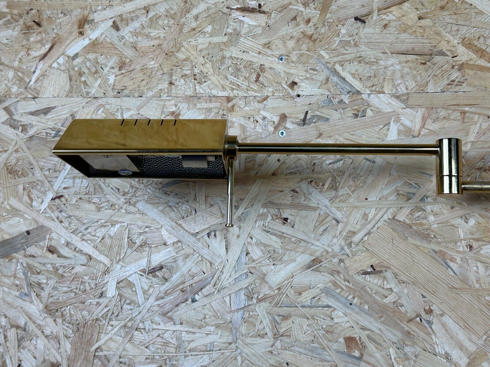 60s 70s wall lamp articulated brass Relco Made in Italy Design