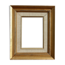 Golden wood frame with Marie-louise