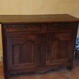 Antique walnut sideboard