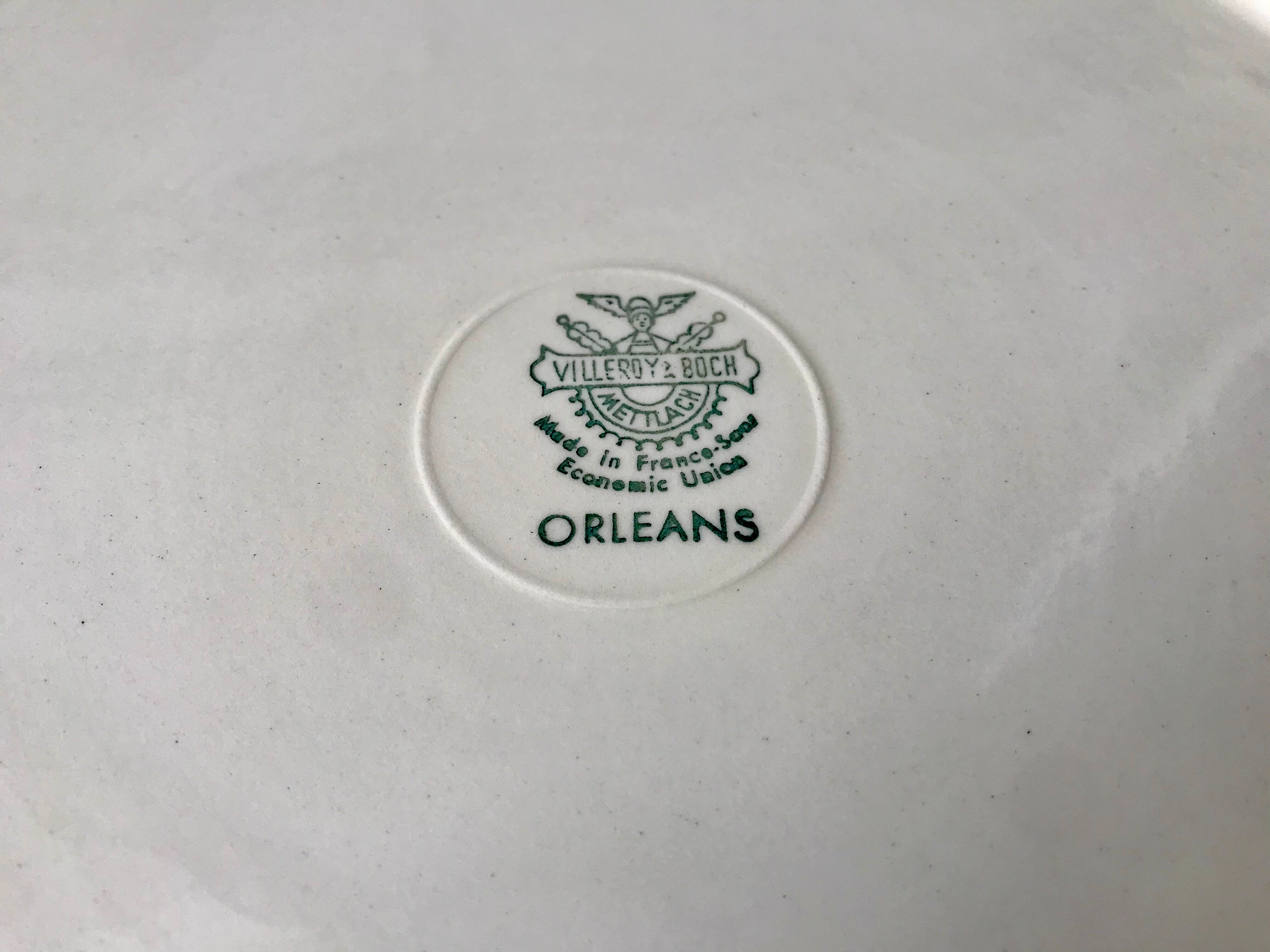 Pie dish sky blue Villeroy and Boch 50s