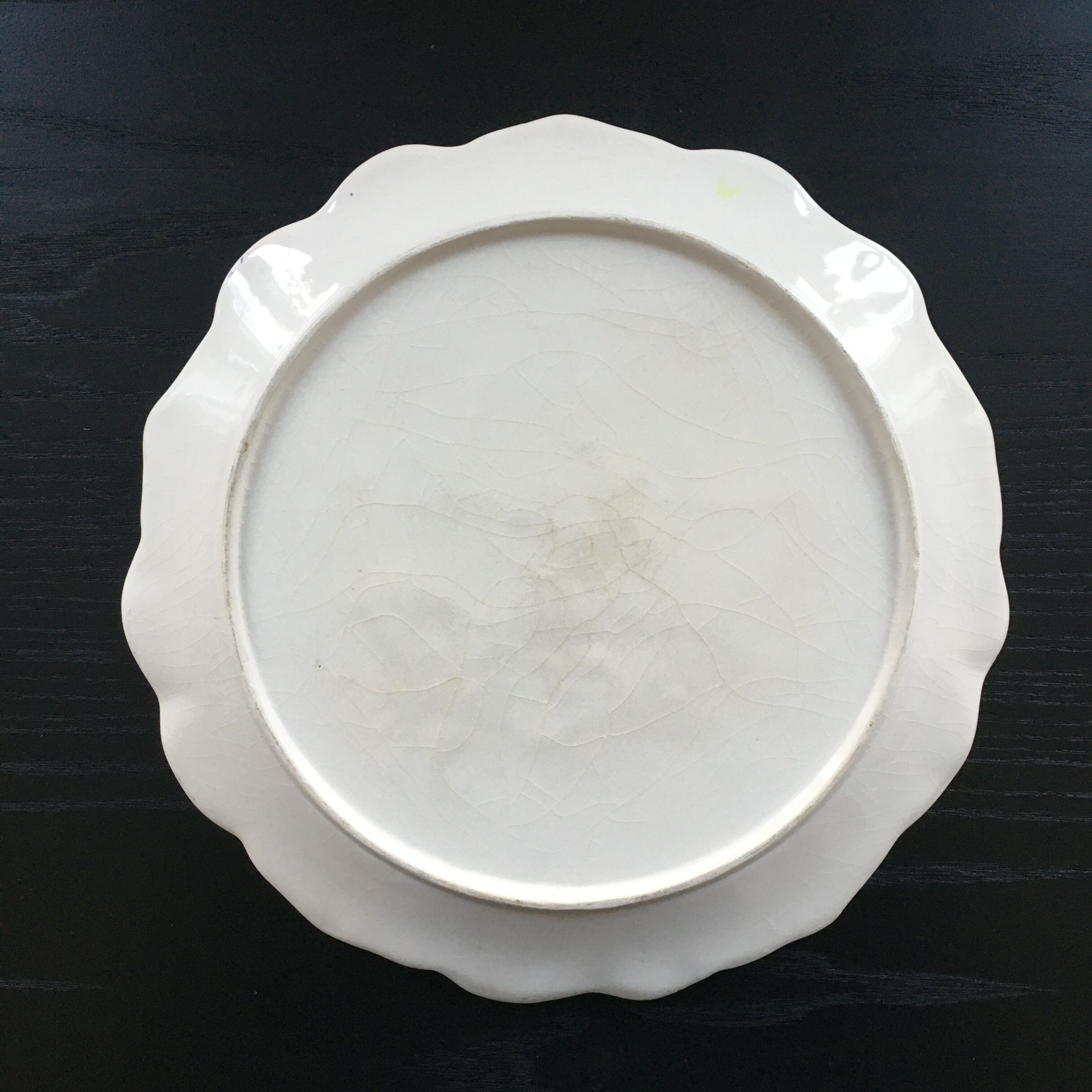 Flower dish dabbling