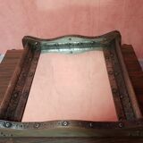 Old wooden mirror