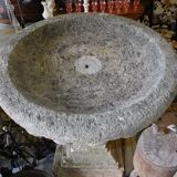 Large fountain stone bird bath