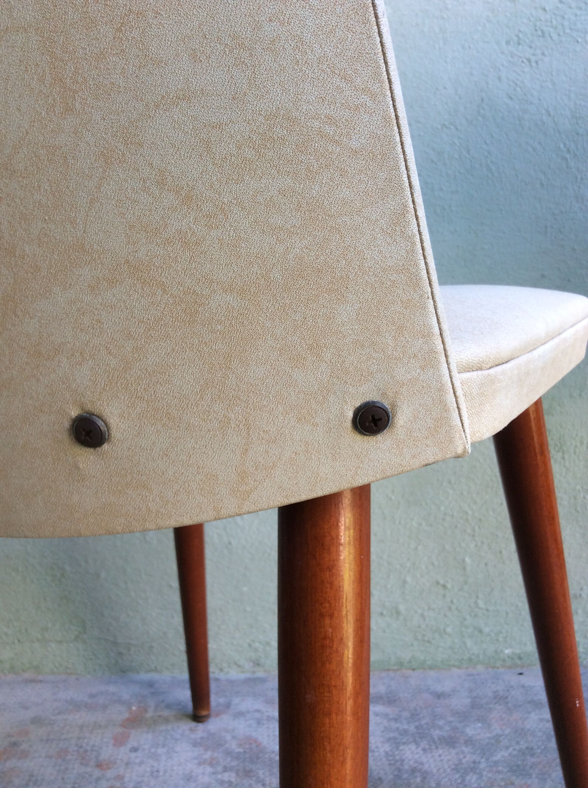 2 chairs barrel skaÏ years 50-60