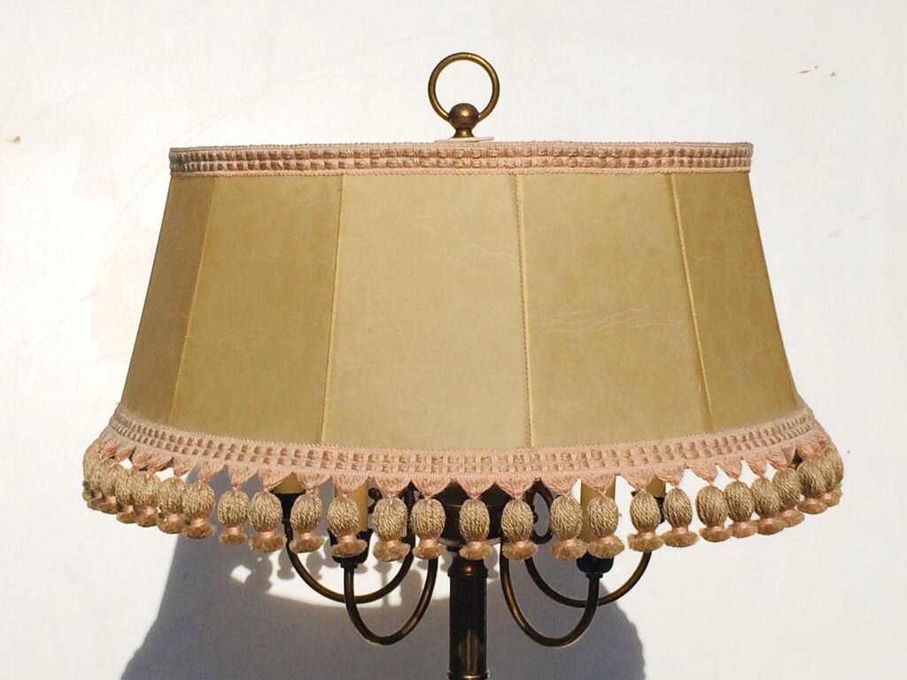 Floor lamp " Hollywood Regency ". Vintage