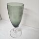 Large Vintage Smoked Glass Vase - Height 32cm