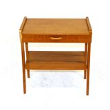 Teak bedside table, sweden, 1960
