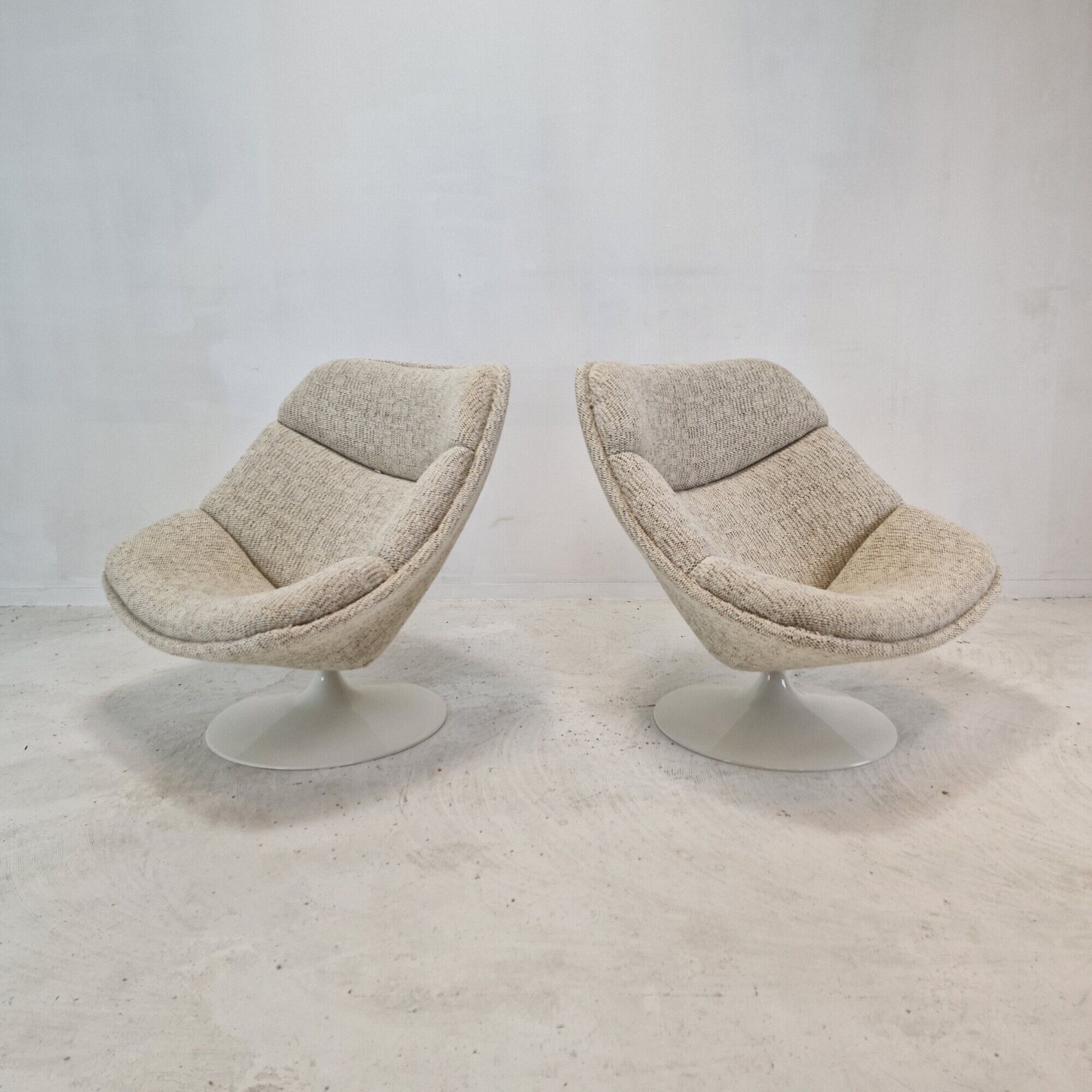 F557 armchairs by Pierre Paulin for Artifort, 1960s