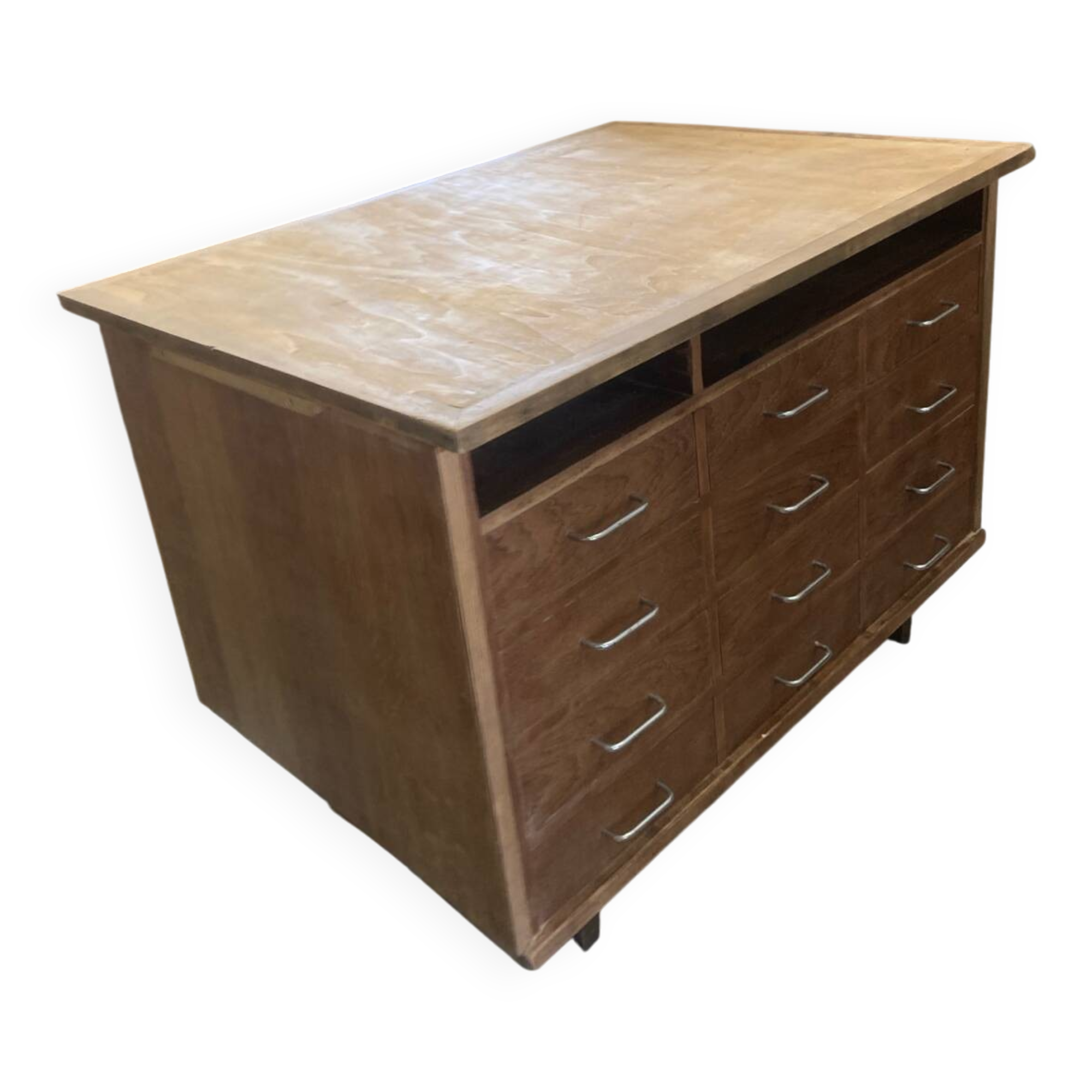 Counter, trade cabinet with drawers