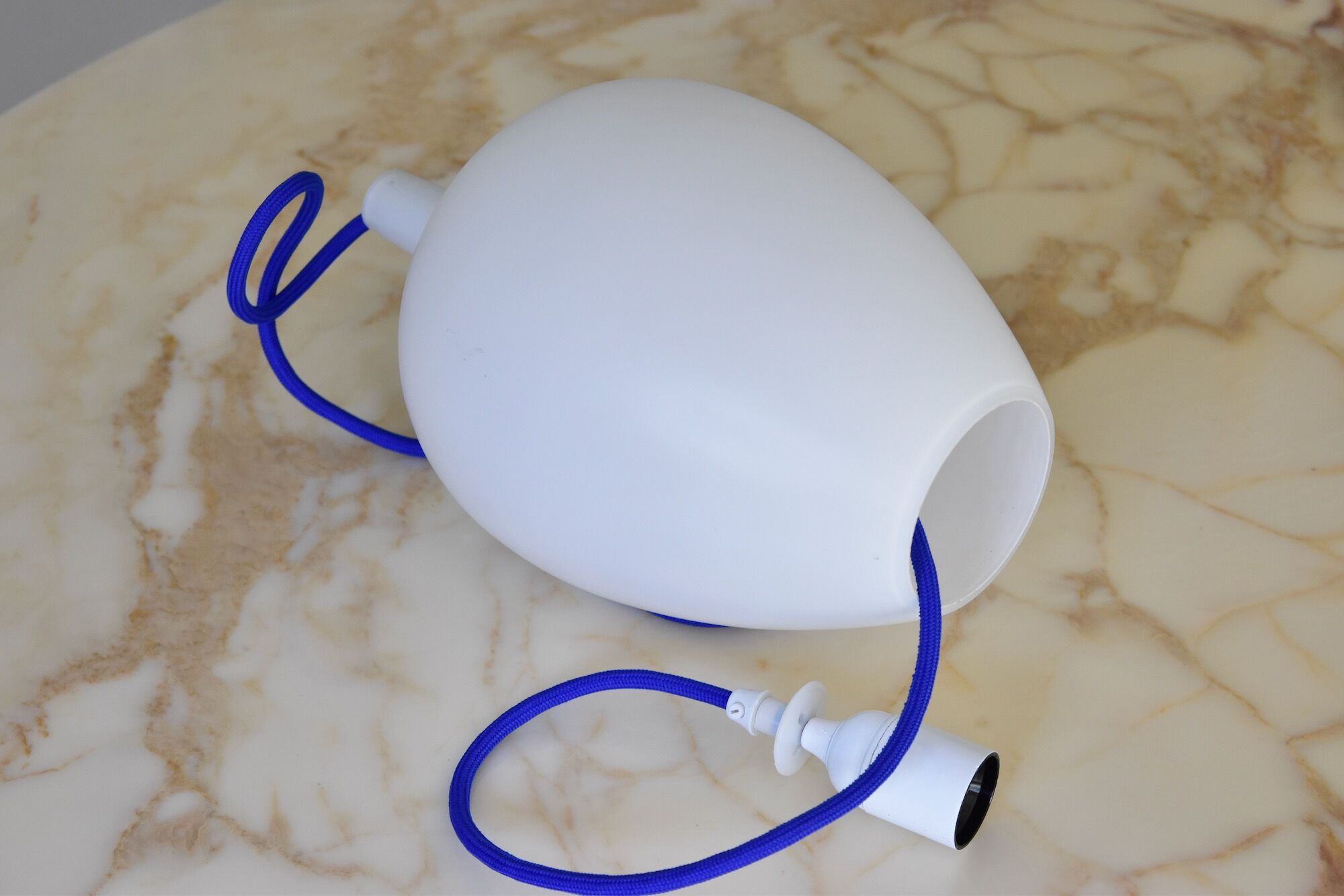 Jo Hammerborg signed Pompei pendant lamp for Fog & Morup and Holmegaard 1960
