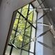 Italian engraved bistro mirror 60s XL