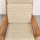 Juul Kristensen Highback Chair & Holstebro Ottoman