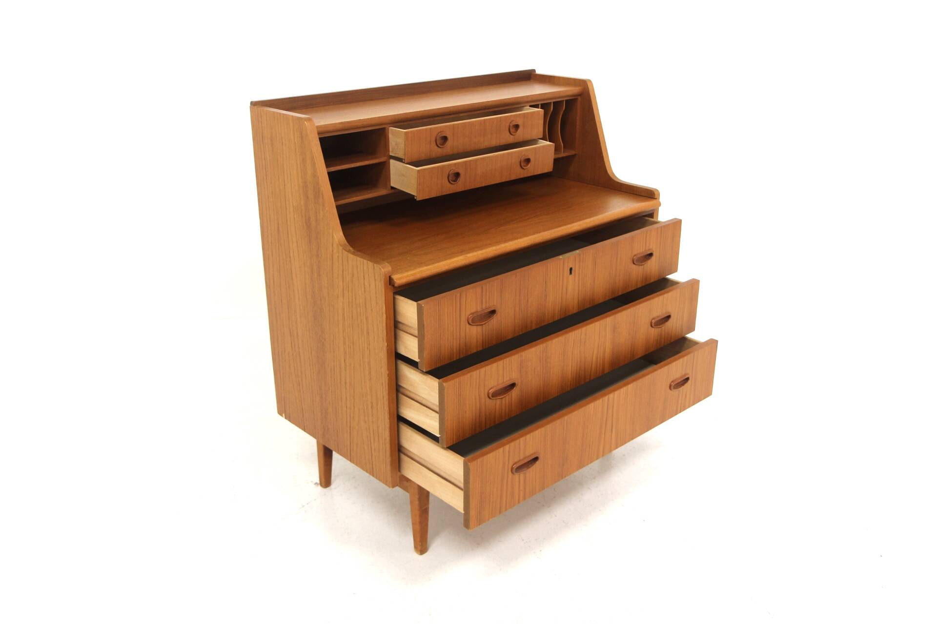 Scandinavian teak secretary, Sweden, 1960