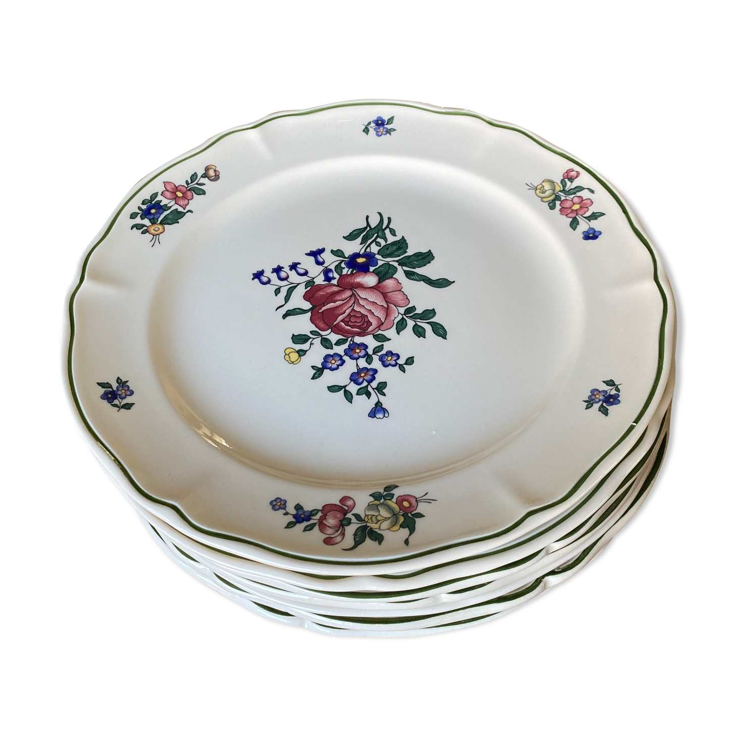 Dessert plates villeroy & boch model "alt Strasbourg"