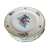 Lot de 7 assiettes à dessert villeroy & boch modele “alt Strasbourg”