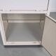 Set industrial cabinets with marble top.