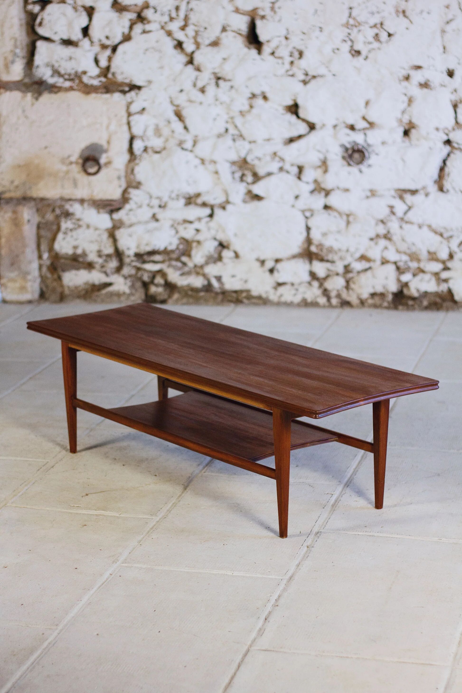 Mid-Century coffee table in solid teak by Richard Hornby for Fyne Ladye, 1960.
