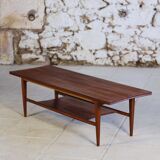 Mid-Century coffee table in solid teak by Richard Hornby for Fyne Ladye, 1960.