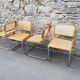 4 chaises B32 de Marcel Breuer