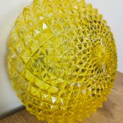 Vintage Glass Wall or Ceiling Light, 1970s