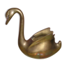 Empty brass swan pocket