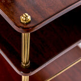 Mahogany side table