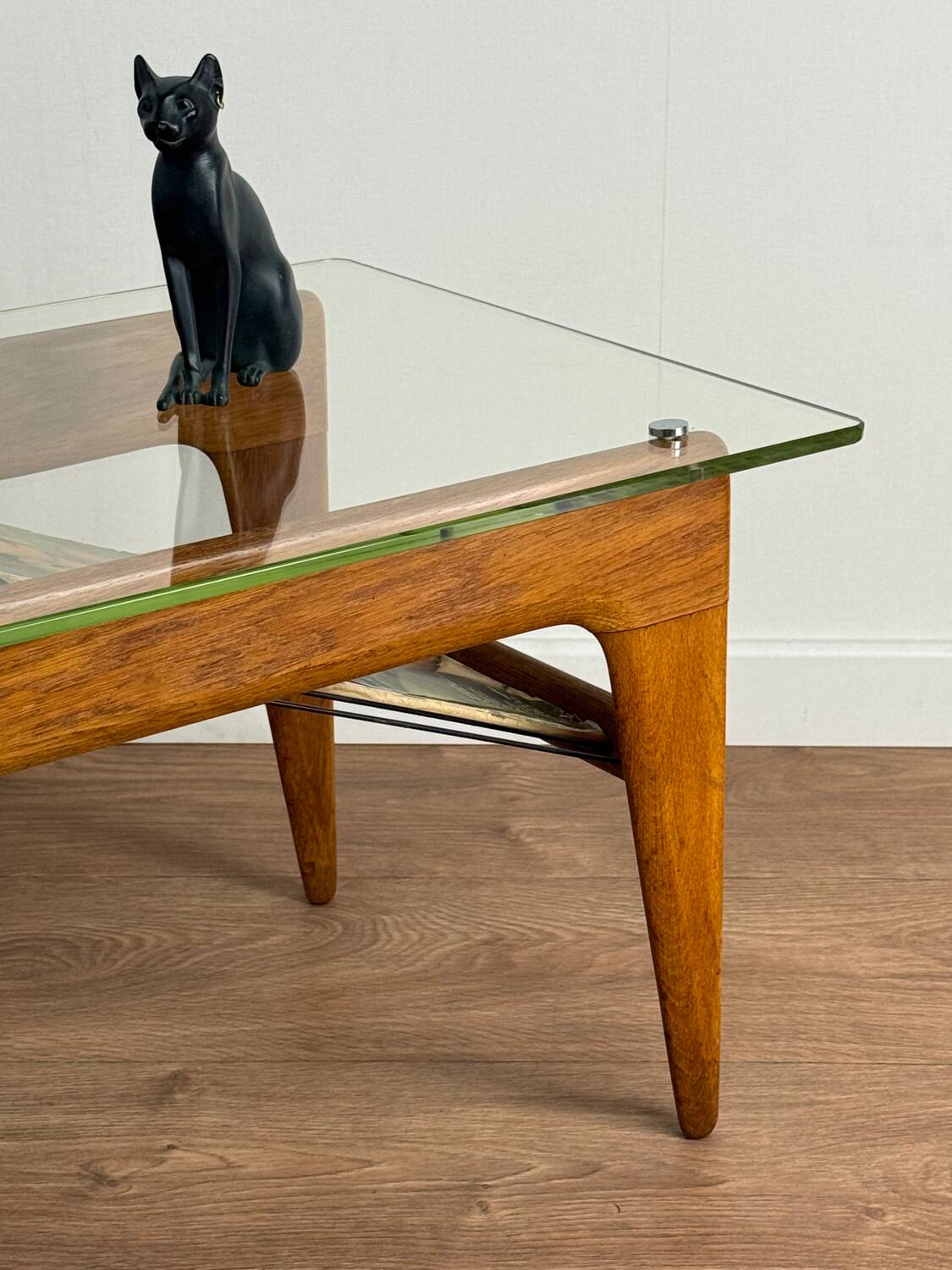 Vintage coffee table by René-Jean Caillette – modernist design from the 1970s