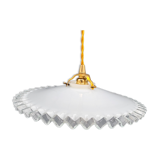 Serrated opaline suspension