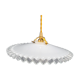 Serrated opaline suspension