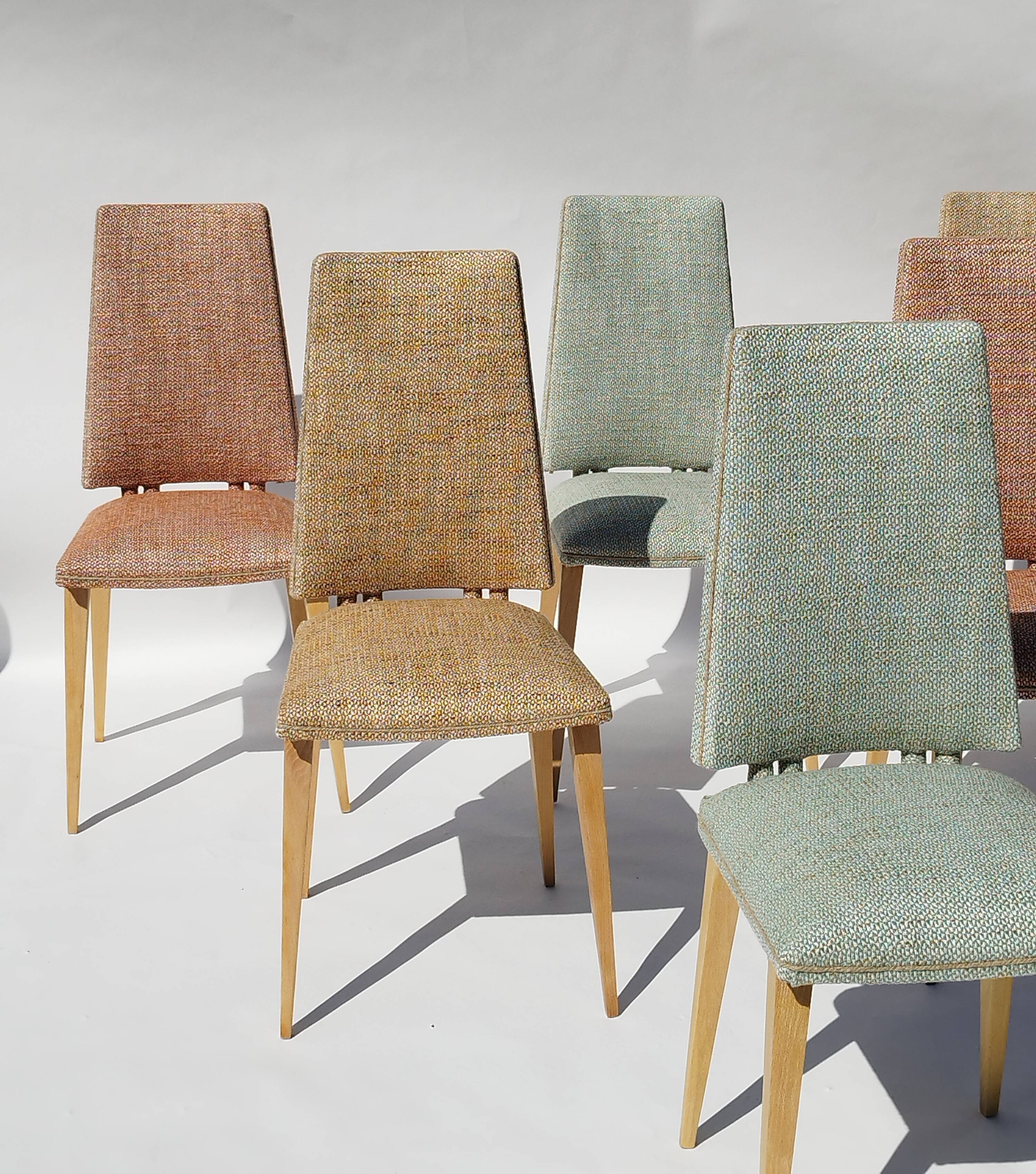 6 chairs, 1960s