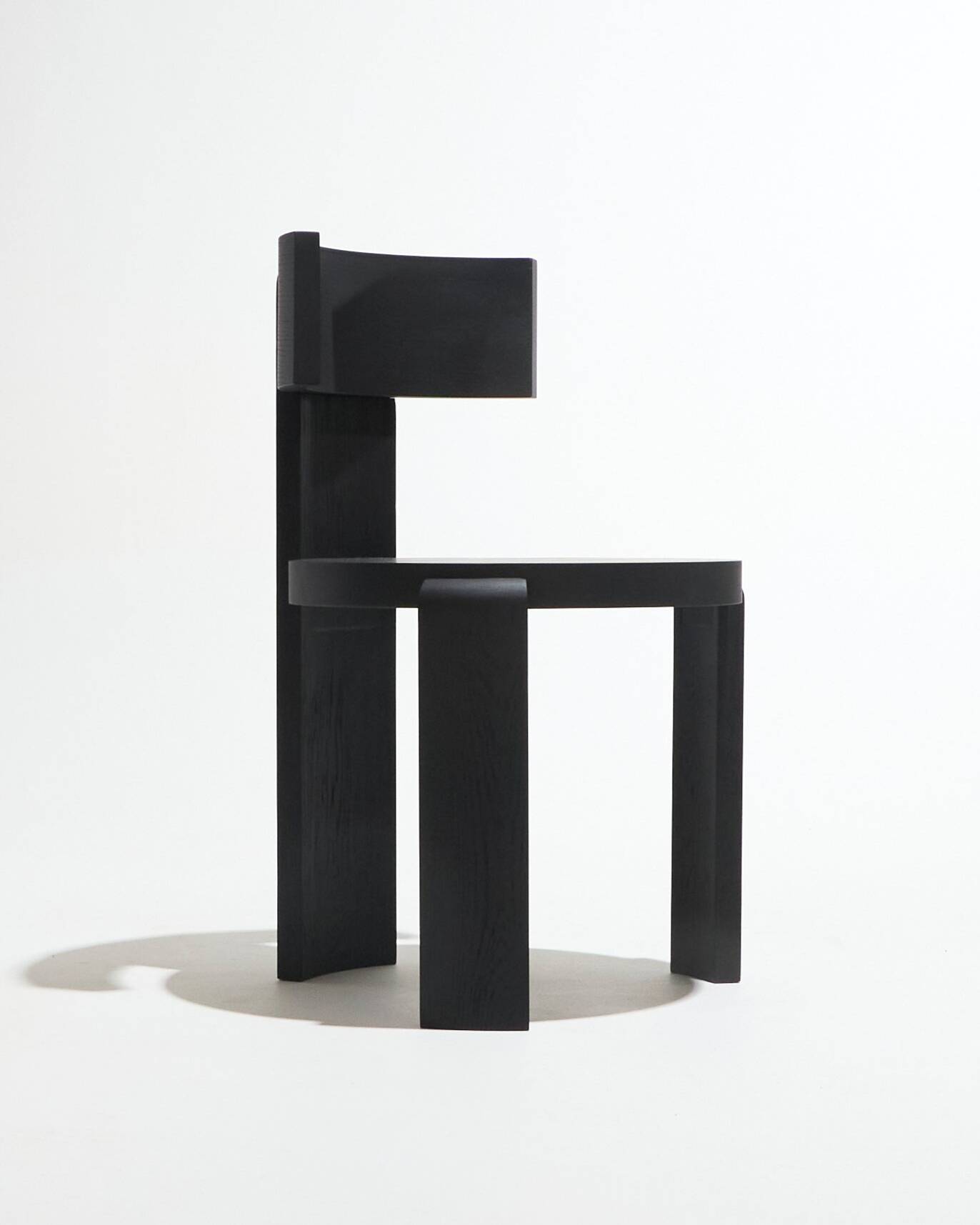 Spina chair in black wood