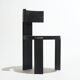 Spina chair in black wood