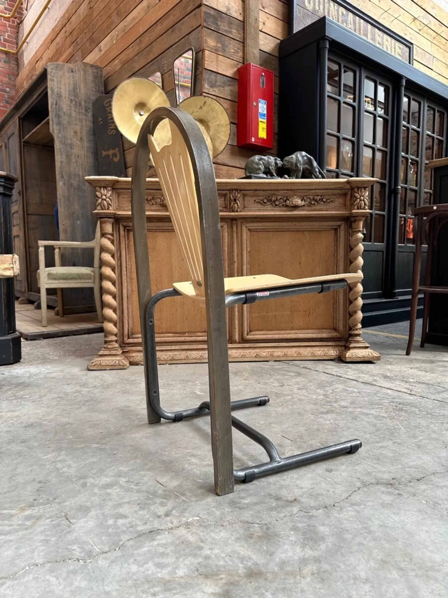 Set of 18 Baumann chairs from the 80s.