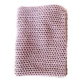 Couverture crochet lilas 192x66