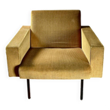 Pair of 1950s Pierre Guariche style armchairs