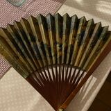 Éventail japonais vintage