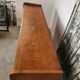 Large vintage sideboard 1950 compass feet