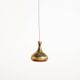Brass pendant lamp by Scandi-Lamp, 1960s/70s