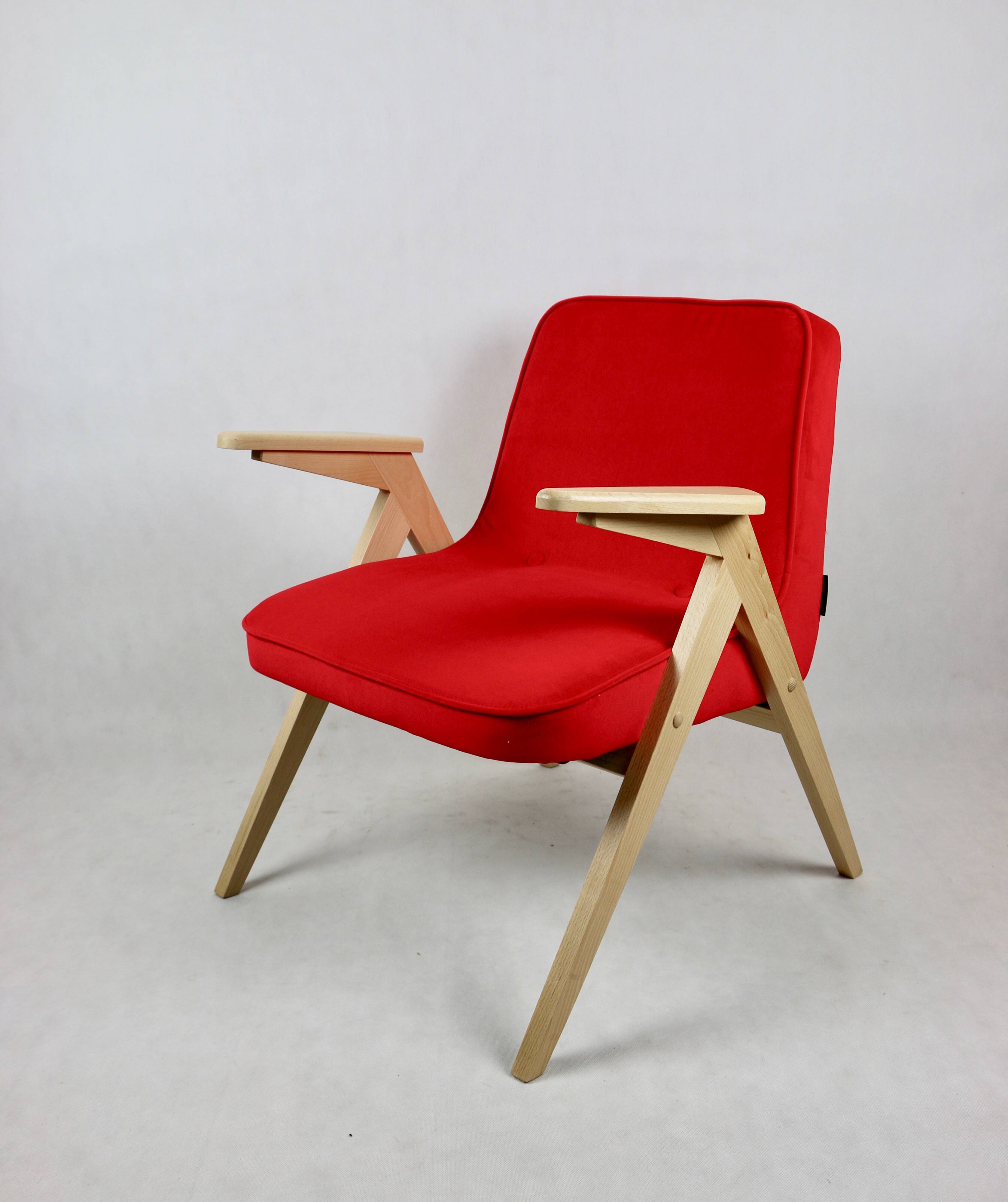 Fauteuil Red Bunny par Józef Chierowski