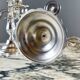 Pair of silver-plated candelabra, 20th century
